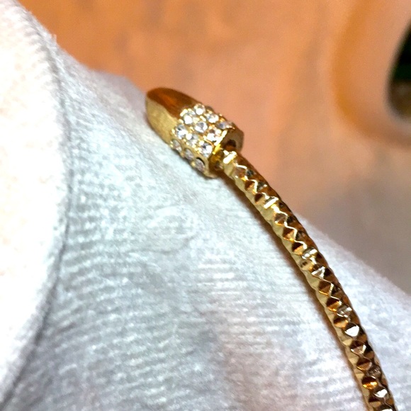 BCB Generation® Golden Rhinestone choker - Picture 4 of 5